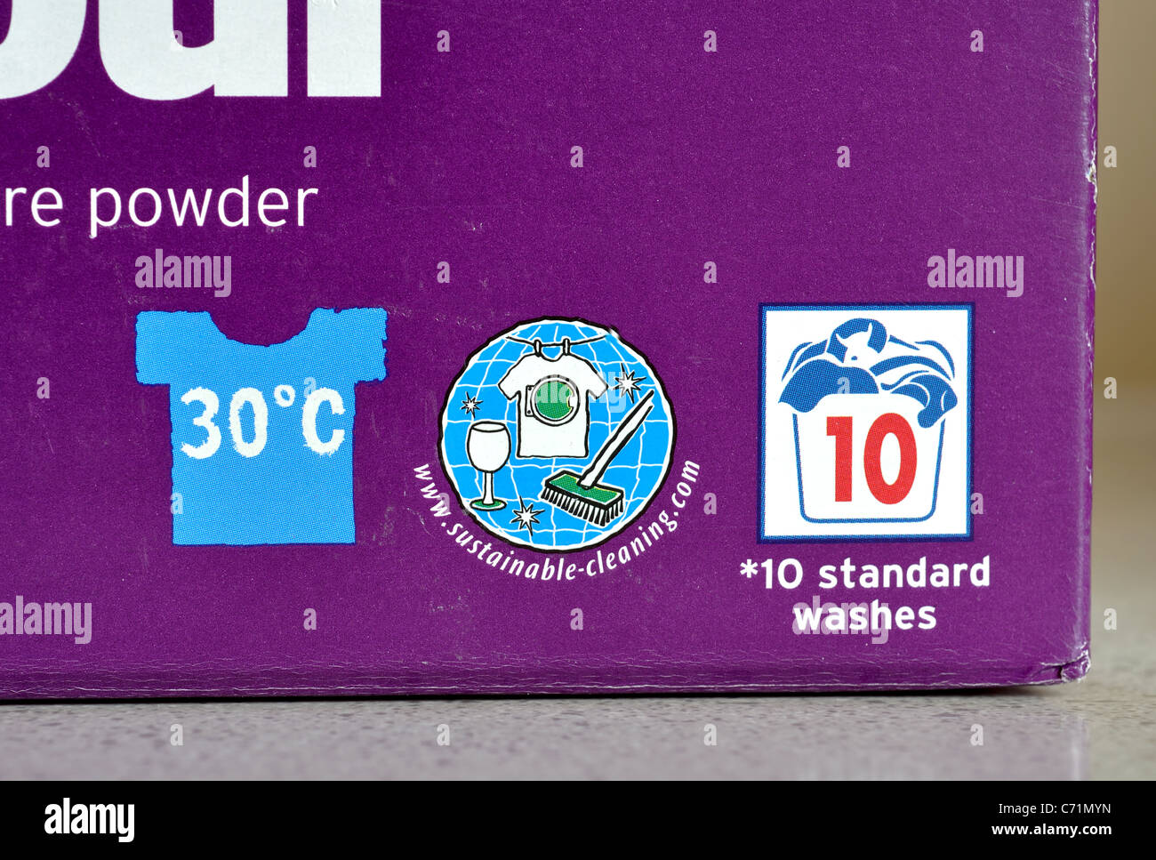 Product information on Sainsbury`s Colour biological washing powder